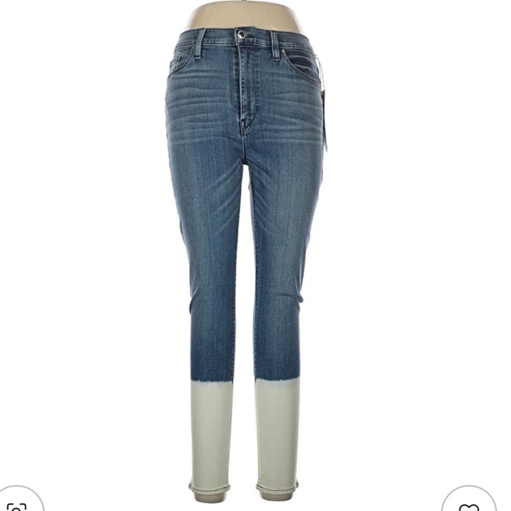 NWT Hudson Women’s Two-Tone Blue Denim Jeans size 30 lowest price no offers
